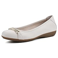 CLIFFS BY WHITE MOUNTAIN Women's Charmed Cushioned Ballet Flat