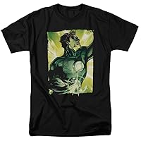 Green Lantern Power Up Men's T-Shirt Black
