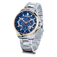 aquastar Silverstone Mens Analog Japanese Automatic Watch with Stainless Steel Bracelet D95522.05