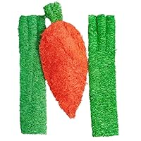 A&E Cage Company 52400954: Toy Loofah Carrot/Celery