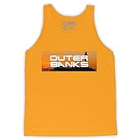 Function - Outer Banks Sunset Text Show Pogue Ocean Sea Turtle Tourist Tank Top