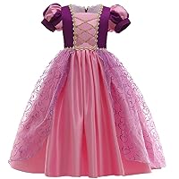 new mesh puffy dresses,Halloween children's Rapunzel princess dresses.