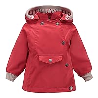 Waterproof Rain Jacket Coat Windbreaker Windproof Spring Fall Raincoat