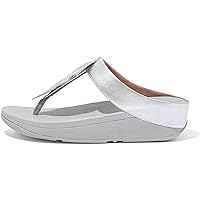 FitFlop Women's Fino Feather Toe-Post Sandals Wedge