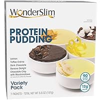 Protein Pudding Mix, Variety Pack, 12g Protein, Gluten Free (7ct)