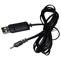 UpBright USB Charging Cable Power Charger Compatible with Palm Tungsten E Zire 31 72 PalmOS PDA (with Mini Barrel Round Plug Tip. NOT Square Multi-pin Insert. NOT fit Palm Pilot palmOne Tungsten E2.)