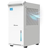 3,200 Sq.Ft Energy Star Dehumidifier for Basement with Drain Hose, 36 Pint DryTank Dehumidifiers for Large Room, Suit for Garden Hose, Intelligent Humidity Control, 24H Timer White