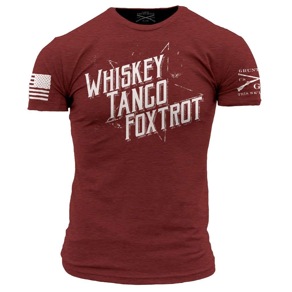 Grunt Style Whiskey Tango Foxtrot II Men's T-Shirt