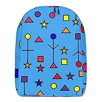 Pixie Abstract Elements Minimalist Backpack
