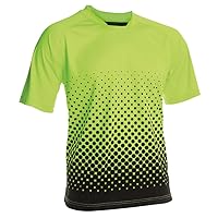 Vizari Ventura Short Sleeve Goalkeeping Jersey for Kids & Adults | Polyester Kids Soccer Goalie Jersey for Exceptional Play