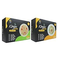 Hethstia 20 Packs Konjac Noodle Diet Spaghetti(5 oz, Pack of 10) and Shirataki Noodle Keto Fettuccine Pasta (5 oz, Pack of 10) Paleo-Friendly, Sugar Free, Gluten-Free, Low Calorie and Vegan