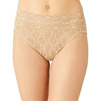 b.tempt'd Women's Lace Kiss Hi Leg Brief Panty