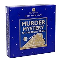 Talking Tables Reusable Murder Mystery on The Train Game Kit Host Your Own Games Night Orient Express 1930s Themed Dinner Party 3 Alternative Endings Fancy Dress Up After Dinners