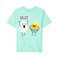 The Children’s Place Boys’ Short Sleeve Graphic T-Shirt