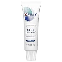 Crest Gum Detoxify Deep Clean Toothpaste, 0.85 Ounce Travel Size