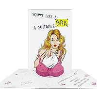 Funny Pop up Birthday Greeting Card for Women，Humorous Best Friend 3D Birthday Card Gifts for Sister, Good Friend Female Birthday Card Friendship Card Bridesmaid Card for Her