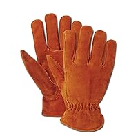 MAGID TB441ET Men's Pro Grade Collection Fleeceined Suede Gloves, Large