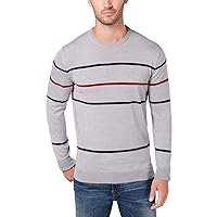 Club Room Mens Pop Stripe Pullover Sweater
