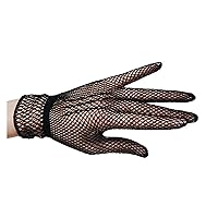 Driving Gloves Mesh Fishnet Gloves Lace Mittens Full Finger Girls Lace Gloves