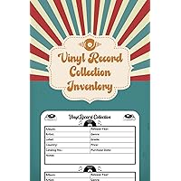 Vinyl Record Collection Inventory | Vinyl Record Collector Log Book | A Simple Way To Keep Track And Review Your Collection | Vintage Cover Design