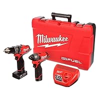 Milwaukee Electric Tool 2597-22 M12 Drill/Driver, 1/2