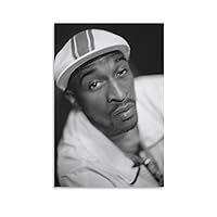 Rakim Poster Classic Hip Hop High Street Handsome (19) Gifts Canvas Painting Poster Wall Art Decorative Picture Prints Modern Decor Framed-unframed 08×12inch(20×30cm)
