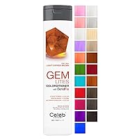Gem Lites Colorwash Colorditioner, Color Depositing Conditioner with Bondfix Bond Rebuilder, Semi Permanent Hair Color Mask, Vegan Hair Dye