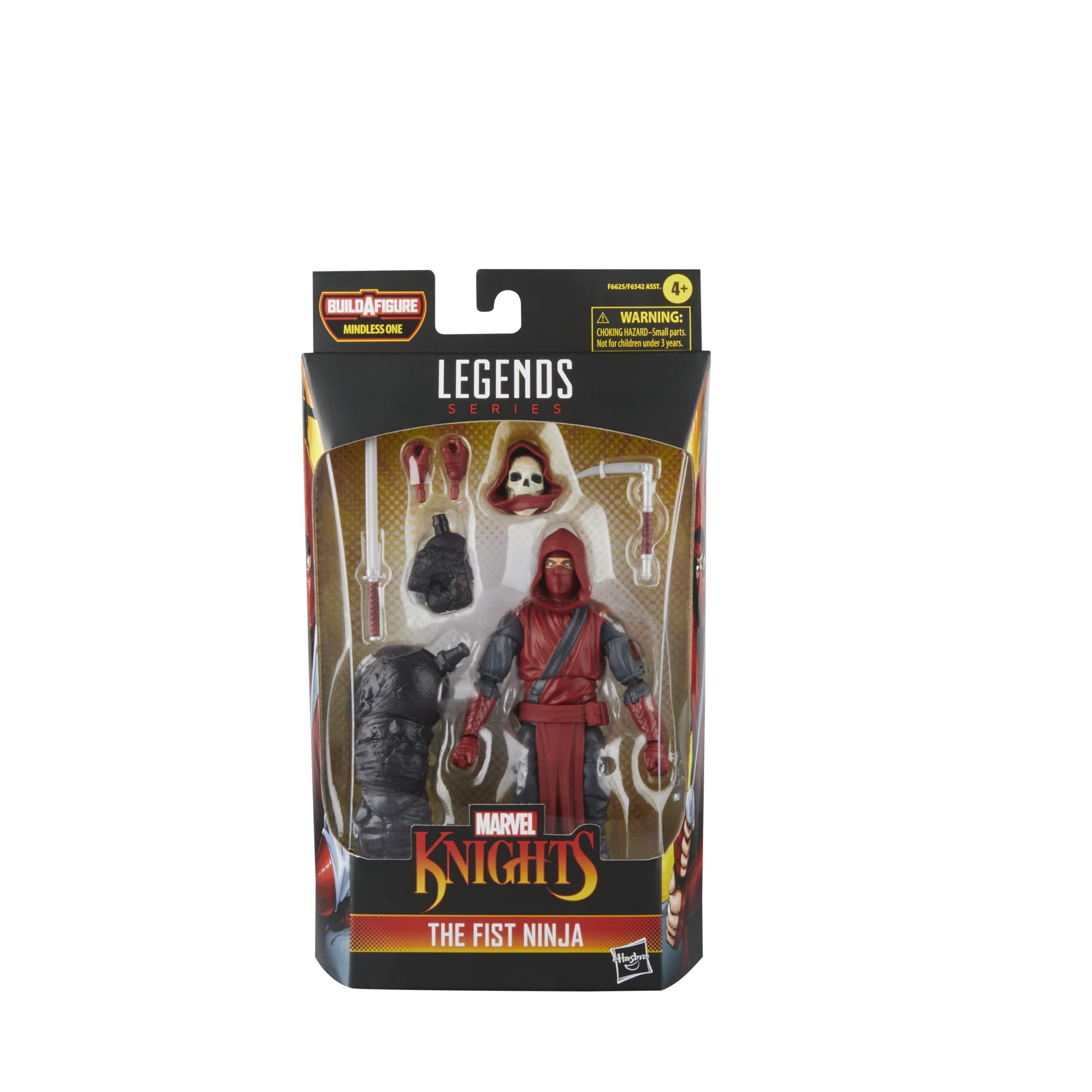 Marvel Hasbro Legends Series The Fist Ninja, Knights Collectible Comics 6 Inch Action Figures, Legends Action Figures