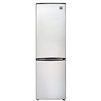 RCA RFR9004 Cubic Foot Fridge with Bottom Mount Freezer, 9.2 cu. ft, Stainless