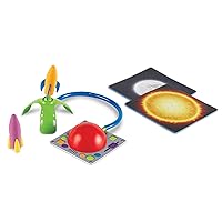 Learning Resources Primary Science Leap & Launch Rocket Indoor/Outdoor Toy, 5 Piece, Ages 3+