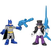 Fisher-Price Imaginext DC Super Friends Batman & The Penguin Figure Set for Preschool Kids Ages 3 to 8 Years