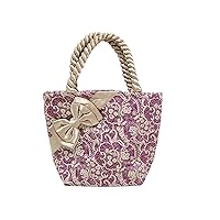 26.99 Beautiful Handmade Cotton Handbag with Big Bow for women