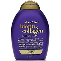 Organix Thick & Full Biotin & Collagen Shampoo 13 oz (Pack of 4)