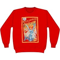 Bette Midler Men's Fish Girl Sweatshirt Red