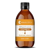 Vitamin E Oil 100% Pure and Natural, Vegan Friendly and Cruelty Free, Skin Care, Hair, Nails, Cosmetics, Natural Beauty (100ml)