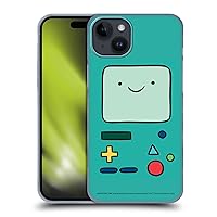 Head Case Designs Officially Licensed Adventure Time BMO Graphics Hard Back Case Compatible with Apple iPhone 15 Plus