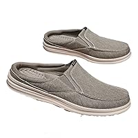 Mesh Breathable Men's Half Slippers - Soft and Comfortable Casual Shoes
