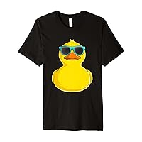 Cool Duck Sunglasses Duckie Duckling Rubber Duck Boys Girls Premium T-Shirt