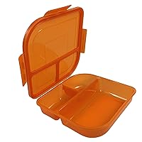Large To-Go 3-Compartment Food Container, 9-3/8