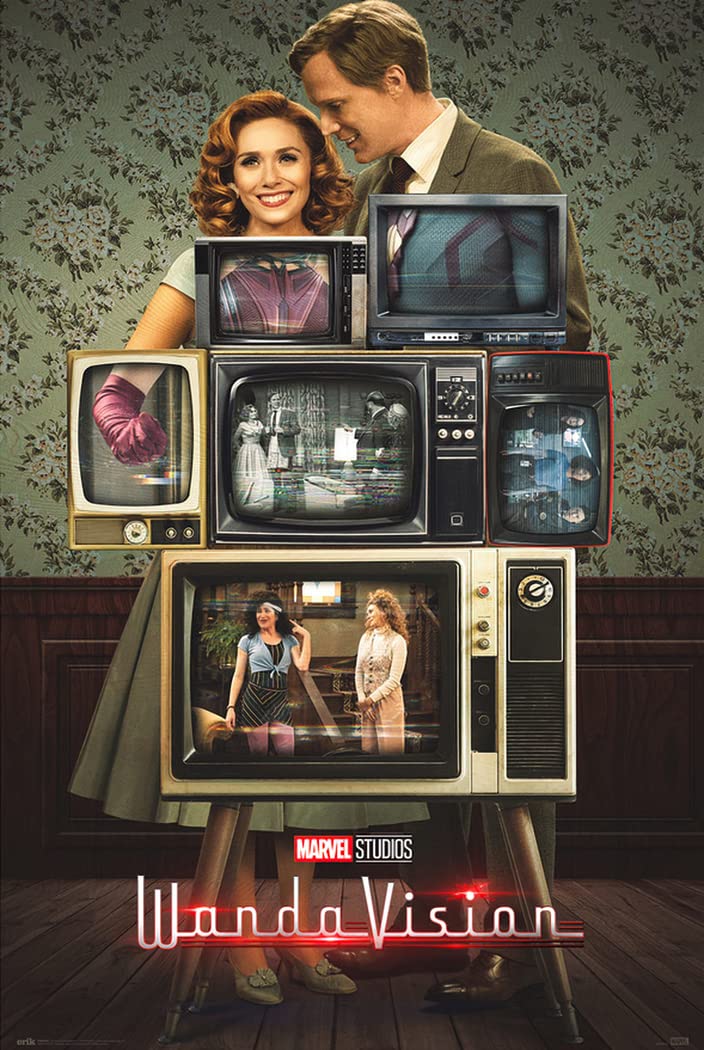 WandaVision - TV Show Poster (Live On TV) (Size: 24