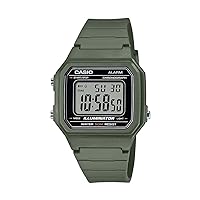 Casio Illuminator Alarm Chronograph Digital Watch 50M Water Resistant W217H-3AV