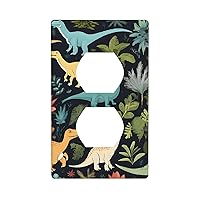 (Cute Dinosaur) Modern Wall Panel, Switch Cover, Decorative Socket Cover For Socket Light Switch, Switch Cover, Wall Panel.