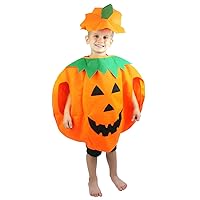 Petitebella Pumpkin Children Costume 3-7y