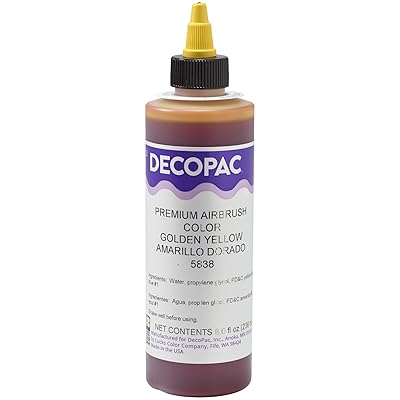 DecoPac White Food Coloring, 8 Fl Oz Airbrush Food Color, Edible Airbrush  For Cake Decorating, Cookie Airbrush Coloring, Food Airbrush Kit Add-on,  Airbrushes For Cake Decorating 8Fl Oz 8 Fl Oz (Pack