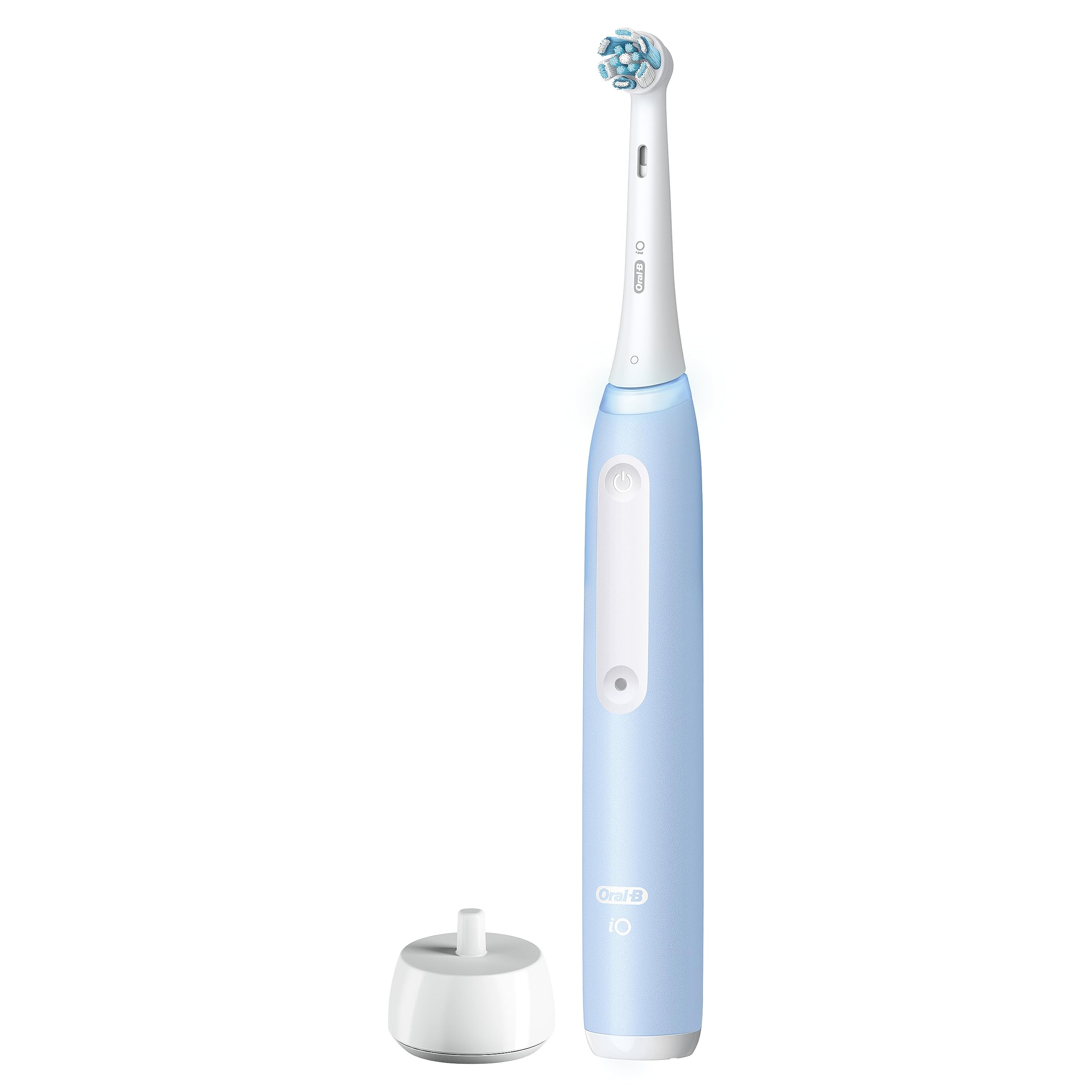 Oral-B iO Series 3 Limited Electric Toothbrush with (2) Brush Heads, Rechargeable, Icy Blue