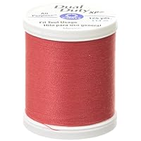 Coats: Thread & Zippers Dual Duty XP General Purpose Thread, 125-Yard, Bright Red