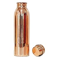 Pure Copper Bottles Joint Free with Ayurvedic Benefited 100% Pure & Leak Proof by CGP