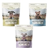 Superfood Complete, Air-Dried Adult Dog Food - High Protein, Zero Fillers, Superfood Nutrition (11.5 oz. Premium Chicken, 11.5 oz. Premium Beef, 11.5 oz. Lamb & Venison)