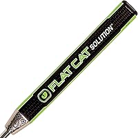 Solution Putter Grip Svelte, Weighted Grip Reduces The Yips, Oversized Non-Tapered Golf Grip, Flat Sides Put The Putter Face in The Palm of Your Hand
