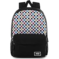 Vans, Realm Backpack (Black/Glitter Check)